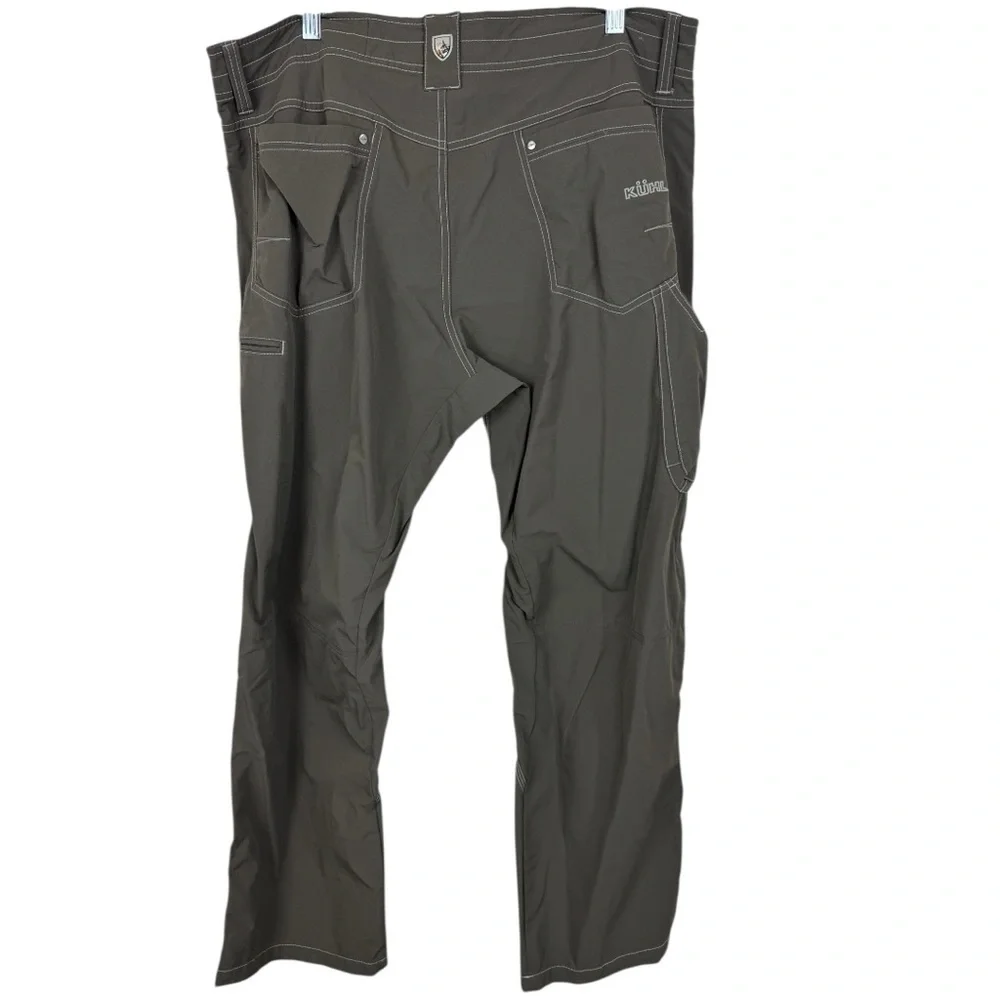 Kuhl Pants Mens 40X30 brown Outdoor Gorpcore Nylon